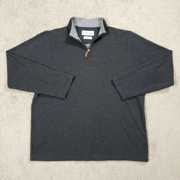Mizzen+Main Other - Mizzen + Main Wooster 1/4 Zip Pullover Sweater XL